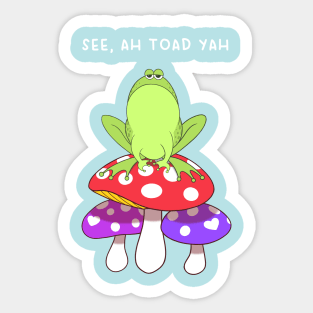 GRUMBLER FROG Sticker